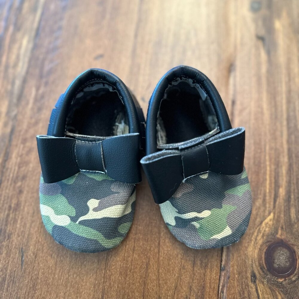 Baby Shoes - Texas Moccs - Camo
